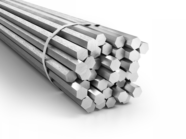 ALUMINUM 6061 HEX BAR 9/16" 3 Foot 