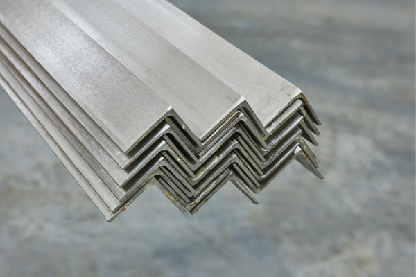 Online Metal Supply 304 Stainless Steel Angle 3/4 x 3/4 x 1/8 x 12 inches 