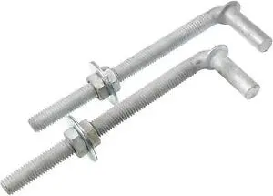 3/4"x7" J-Bolt Hinge Galvanized